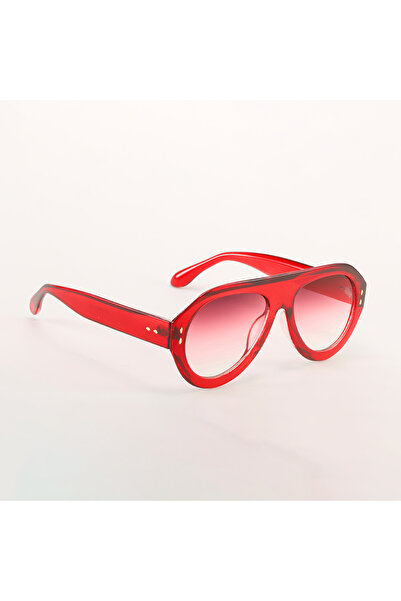 Choice6 red 2025 New in Vintage Sunglasses for Women Modern Fashion Red Gradi...
