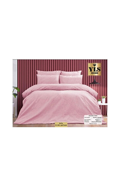 yls home Lenjerie pentru pat dubla 4 piese, 2 persoane , 220X240 cm