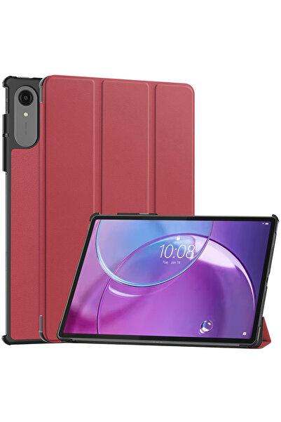 Techsuit - FoldPro - Lenovo Idea Tab Pro Gen 2 - Red, protectie antisoc