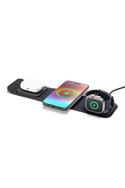 Mophie 3'ü 1 Arada Seyahat Şarj Cihazı (2. nesil) 401312330