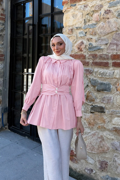RİELLA Alen Kuşak Detaylı Tunik