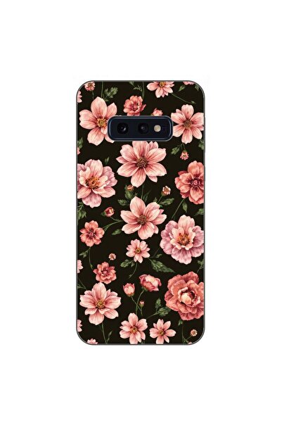OEM Case compatible with Samsung Galaxy S10e Silicone Gel Tpu Pattern Pink Sp...