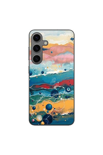 OEM Θήκη συμβατή με Samsung Galaxy S24 FE από σιλικόνη gel TPU με ζωγραφισμέν...
