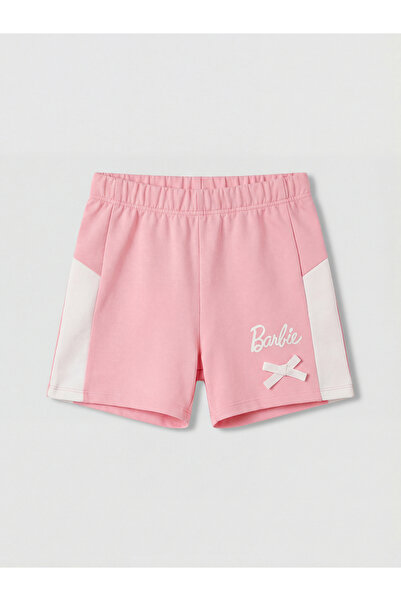 LC Waikiki Șorturi de fete cu imprimeu Barbie