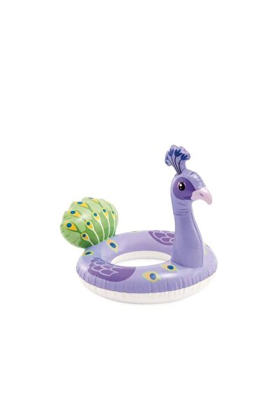 Intex Colac Gonflabil Copii Wet Set Collection, Model Păun Mov, 97 x 58 cm, 3...