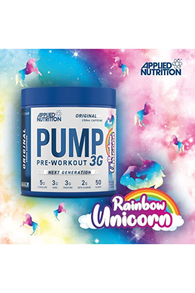 applied nutrition Pump 3G Pre-Workout 375g Unicorn Curcubeu