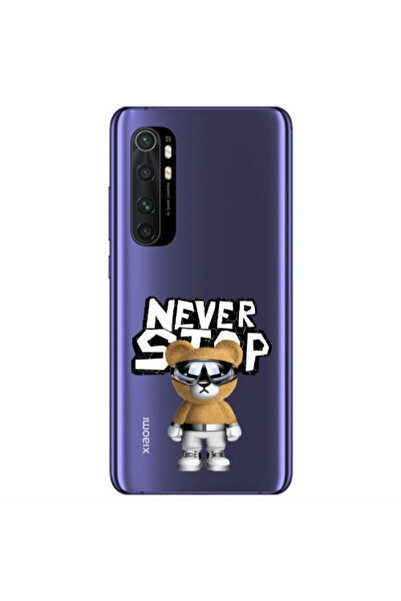 Other Xiaomi Mi Note 10 Lite Never stop Transparent Silicone TPU Θήκη