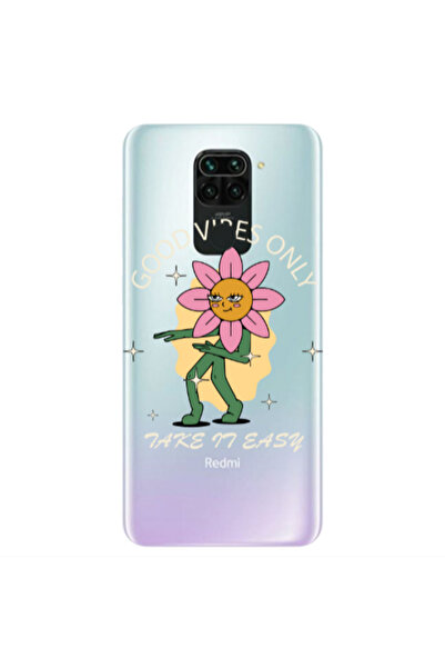 Other Xiaomi Redmi Note 9 Good Vibes Only Transparent Silicone TPU Θήκη