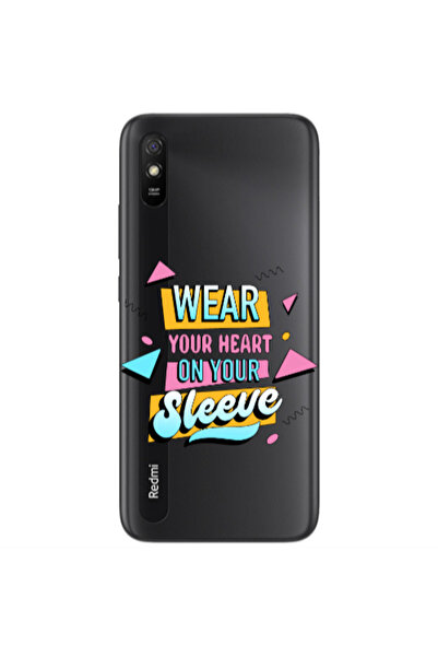 Other Xiaomi Redmi 9A Wear Your Heart Transparent Silicone TPU Θήκη