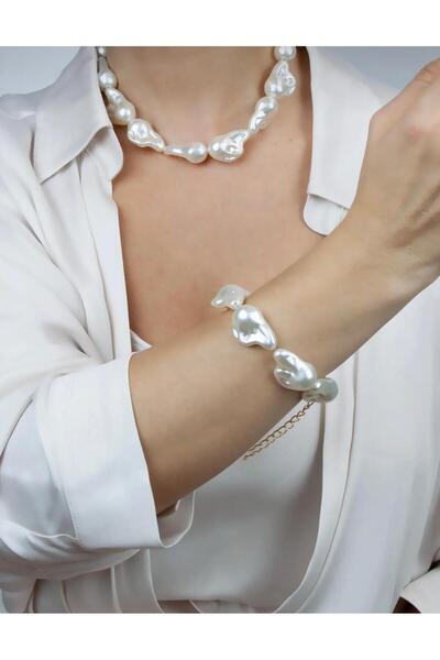 Luba Baroque Pearl Necklace Bracelet