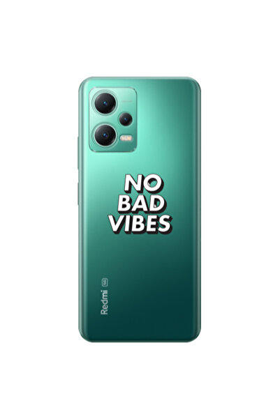 Other Xiaomi Redmi Note 12 Pro Plus 5G No bad vibes Transparent Silicone TPU ...