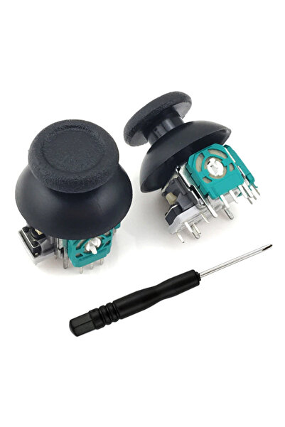unbranded 3D Analog joystick TOOL-0038 για χειριστήριο PS4, μαύρο, 2τμχ