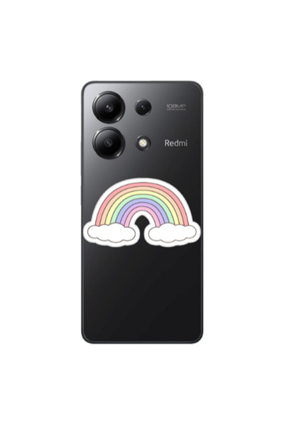 Other Xiaomi Redmi Note 13 4G Rainboww Transparent Silicone TPU Θήκη