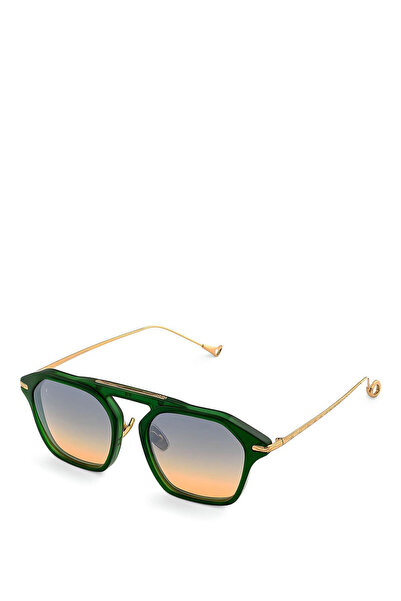 Eyepetizer Martin O/O-4-41F Gold Color Unisex Sunglasses