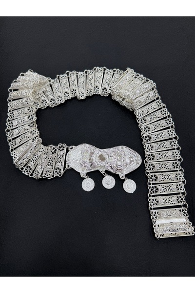 mavitekstil Arnavut kemeri şalvar kemeri 100 cm silver