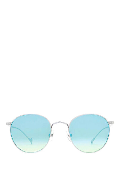 Eyepetizer Jockey 1-23F Silver Unisex Sunglasses