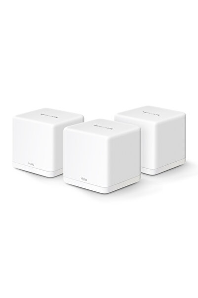 Mercusys Σύστημα Mesh WiFi 6 Halo H60X, 1500Mbps Διπλής Ζώνης, 3 τεμάχια, V.1.0