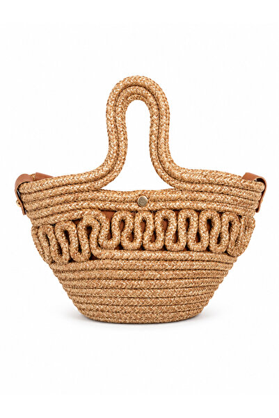 MONAAR Jute Straw Handbag and Crossbody Bag