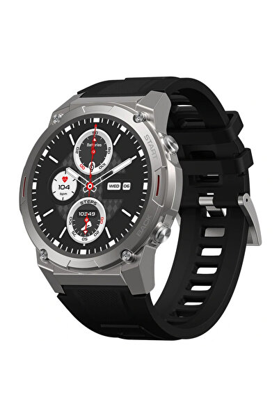 Zeblaze smartwatch Vibe 7 Pro, καρδιακοί παλμοί, 1.43 " AMOLED, 3 ATM, ασημί
