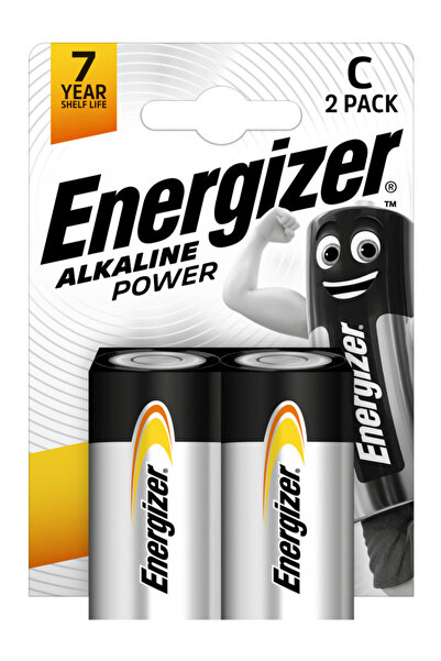 Energizer αλκαλικές μπαταρίες Alkaline Power, C/LR14, 1.5V, 2τμχ
