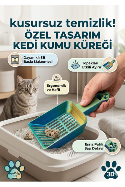 Kedi Kumu Küreği