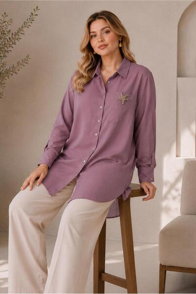 Alvina Shirt Collar Tunic 20975