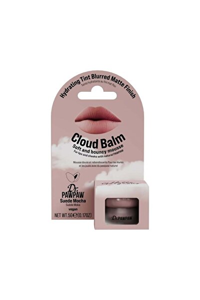 Dr.Pawpaw Mousse lip balm for lips and cheeks, blended matte finish, Cloud Ba...