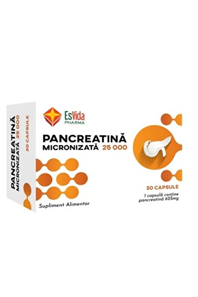 Pharma Pancreatina Micronizata, 25000, 30 capsule, Esvida