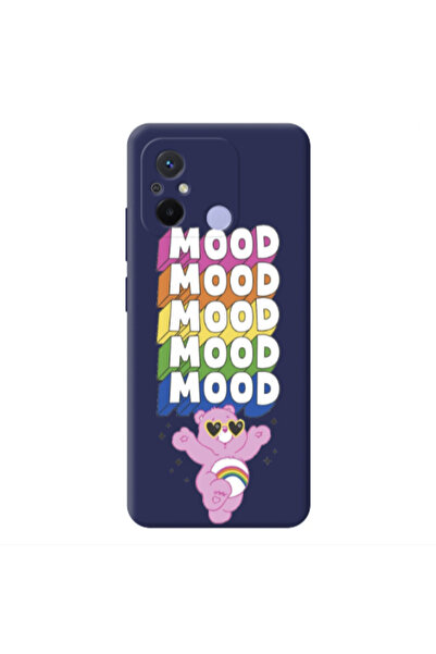 Other Xiaomi Redmi 12C Mood Dark blue Colored Silicone TPU Θήκη