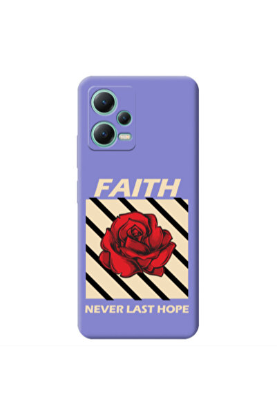 Other Xiaomi Redmi Note 12 Pro 5G Faith Never Last Hope Purple Colored Silico...