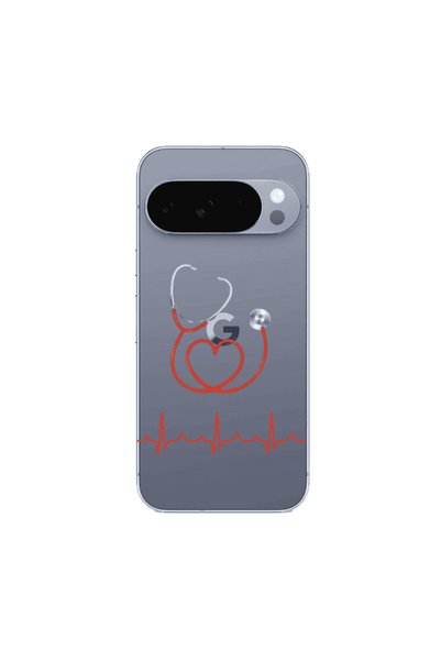 Other Google Pixel 10 Pro XL Stethoscope Transparent Silicone TPU Θήκη