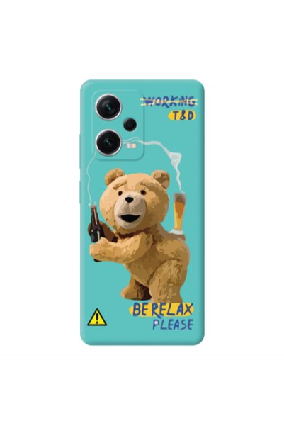 Other Xiaomi Poco X5 Be Relax Turquoise Colored Silicone TPU Θήκη