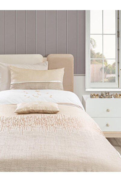 Tiffany Gold 3-Piece Single Duvet Cover Set - Standard