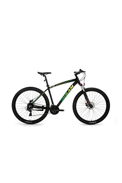 Bisan MTX 7200 ERKEK DAĞ BİSİKLETİ 39.5CM MD 26 JANT 24 VİTES MAT SİYAH YEŞİL