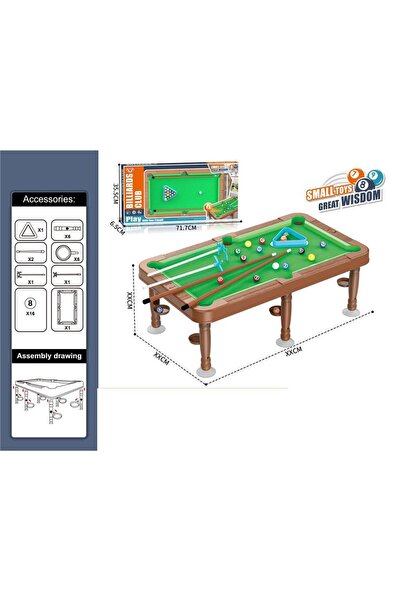 Blue Toys Μπιλιάρδο με αξεσουάρ (MKU214520)