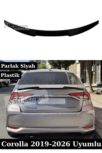 SML Dizayn Toyota Corolla E210 (2019-2026) Uyumlu M4 Tip Bagaj Üstü Spoiler -...