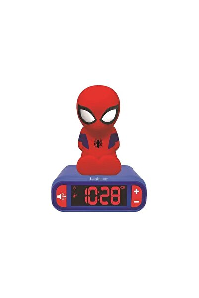 REAL FUN TOYS Lexibook Ψηφιακό Ξυπνητήρι Με Φωτάκι Νυκτός 3D Spiderman Και Ηχ...