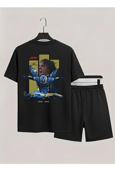 MAGORS FERNANDO ALONSO ŠTAMPANA 100% PAMUK DEČJA MAJICA S KRUGLIM OGRLOM I KR...