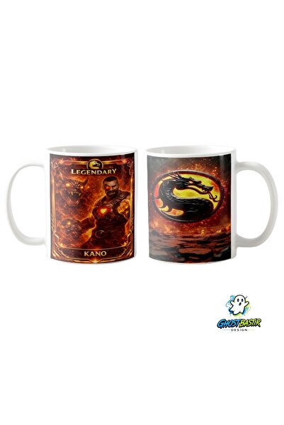 Ghostbastır Design Mortal Kombat Kano Mug Cup |   Single Piece K0337