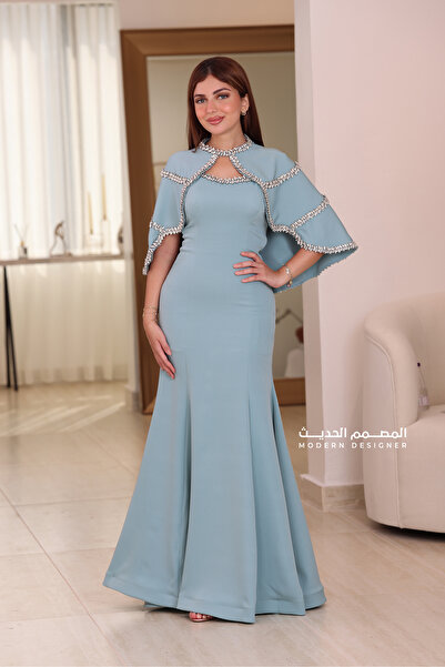 modern designer elegant occasion dress