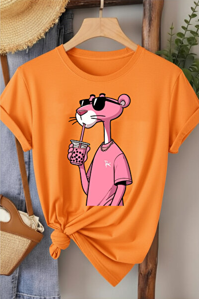 l'eivor Pink Panther Printed Women's T-Shirt