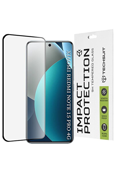 Techsuit Folie pentru Xiaomi Redmi Note 15 Pro 4G - 111D Full Cover / Sticlă ...