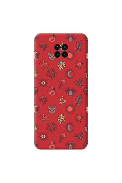 Other Xiaomi Redmi Note 9 Pro Magic potion Red Colored Silicone TPU Θήκη