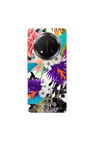 Other Honor Magic 7 Lite Sea flowers Transparent Silicone TPU Θήκη