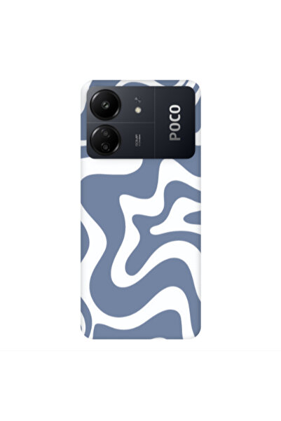 Other Xiaomi Poco C65 Wavy Transparent Silicone TPU Θήκη