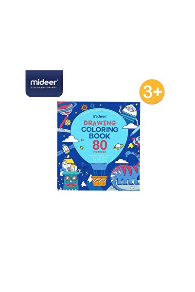 Mideer Coloring Book - Blue