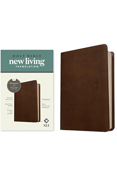 Tyndale House Publishers Nlt Compact Bible Filamentenabled Edition Leatherlik...