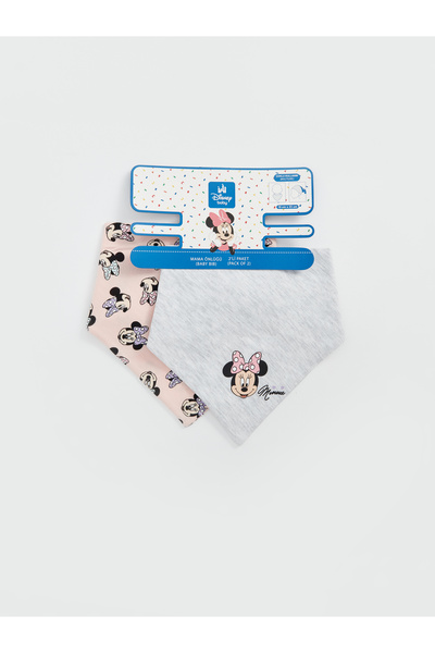 LC Waikiki Bavețele pentru fetițe cu imprimeu Minnie Mouse, 2 bucăți