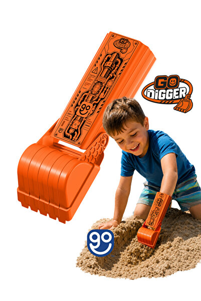 Go Toys لعبة جو ديجر للشاطئ، ألعاب الرمل، ألعاب الشاطئ