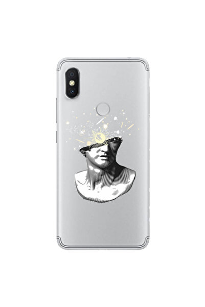 Other Xiaomi Redmi S2 Space Statue Transparent Silicone TPU Θήκη